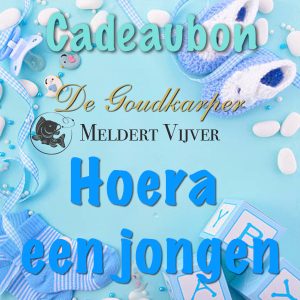 Cadeaubon Een jongen
